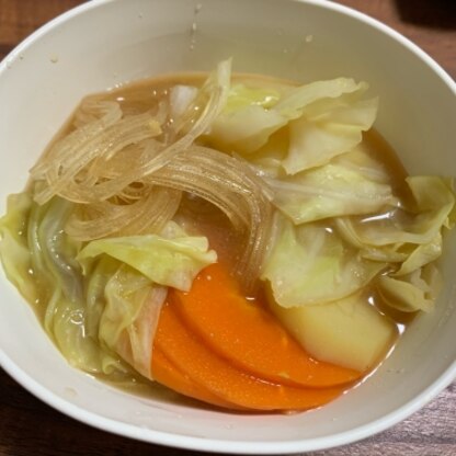 スープの味が美味しかったのでまた作りたいと思います(o^^o)
市販のスープではないので、家にあるもので作れるところがよかったです(^^)
ごちそうさまでした。